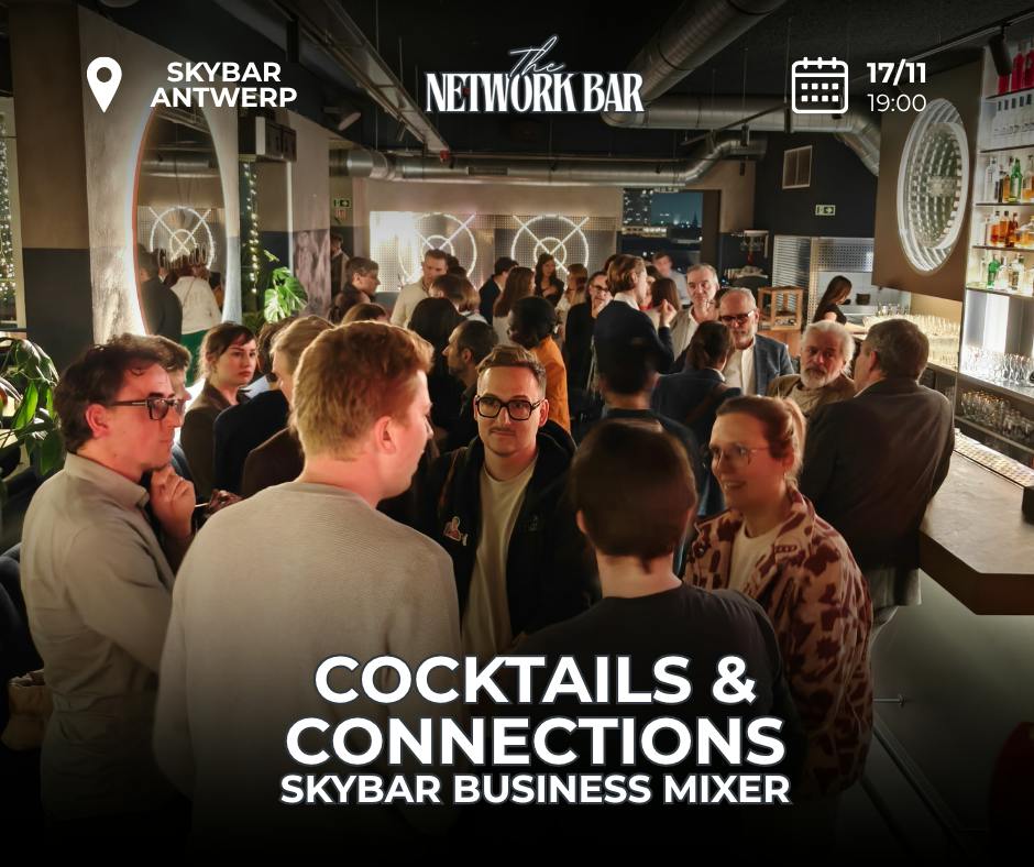 Zakelijk Netwerken (17 nov 2026 om 19:00 uur) @Skybar Antwerpen