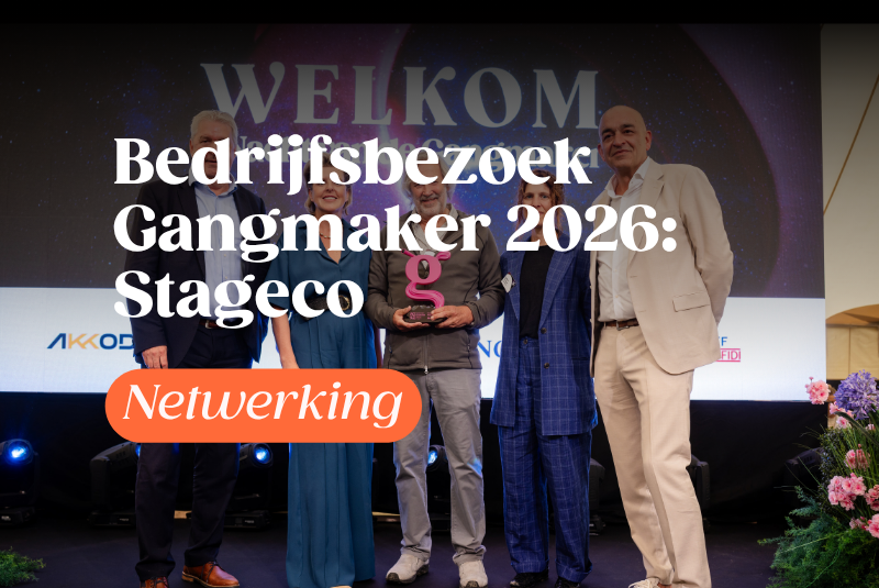 Regiobestuur Groot-Leuven - Bedrijfsbezoek Gangmaker 2026: Stageco