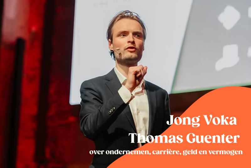 Jong Voka Vlaams-Brabant Thomas Guenter over ondernemen, carrière, geld en vermogen