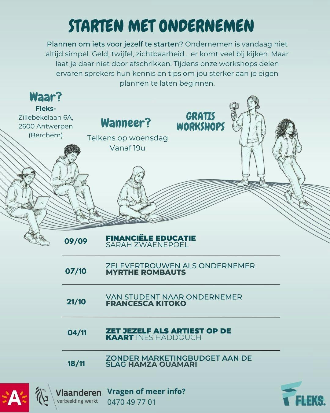 Workshop van student naar ondernemer